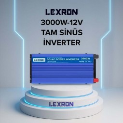 Lexron 3000W 12v Tam Sinüs İnverter Lexron 3000W 12v Tam Sinüs İnverter